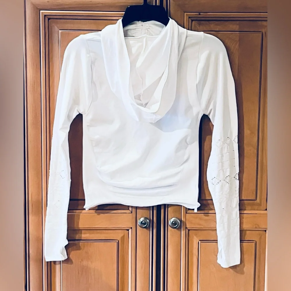 NWOT Free People Good Karma Hoodie - Picture 10 of 15
